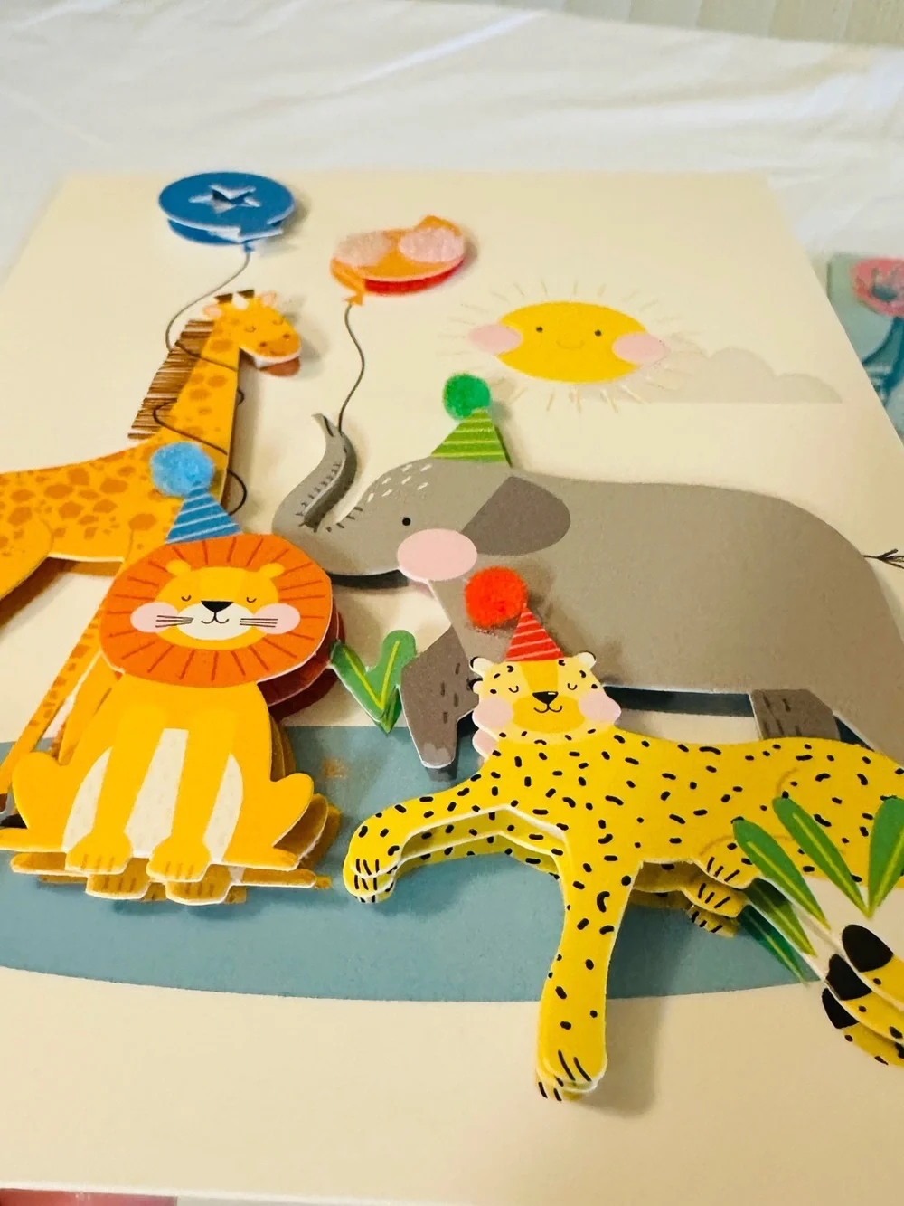 Set of 10 pcs. Hand Crafted Greeting Cards